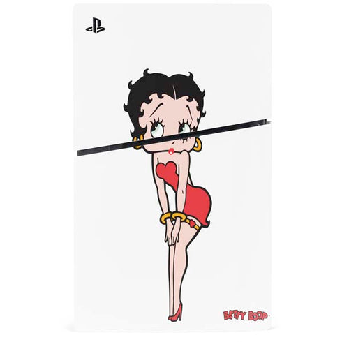 Betty Boop Pose PS5 Slim Digital Edition Console Skin